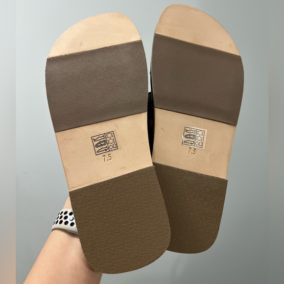 FREE PEOPLE SLOAN BUCKLE SANDALS-BLACK-SIZE 7.5 & 9